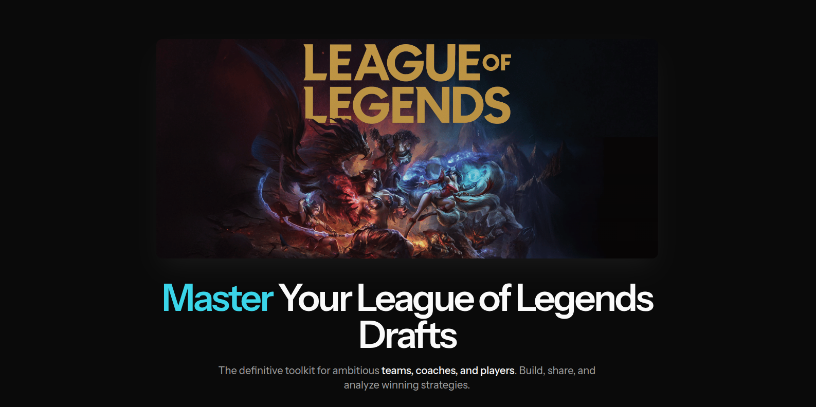 draft.esport.sh - Outil de Draft League of Legends